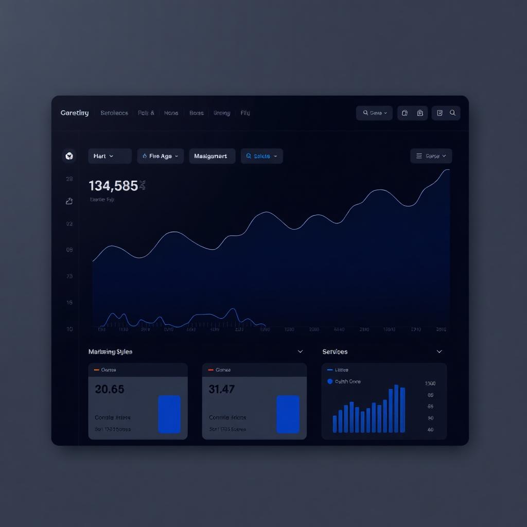 Jeevora analytics dashboard showing growth trends